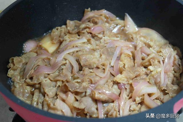 青菜牛肉的做法，青菜烧牛肉的做法家常（一斤牛肉片做两盘牛肉饭）