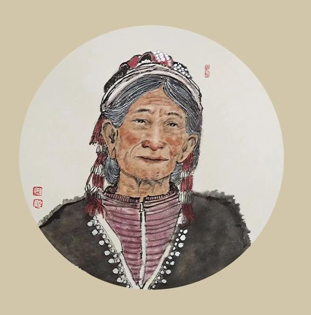 姓陆的名人,姓陆的名人女孩取名(实力派青年画家——路陆的水墨人物88