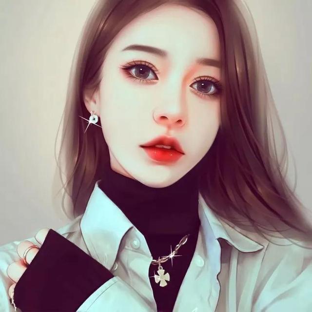 女生图片唯美清新，唯美清新女生头像微信（清新唯美的女生手绘漫画）