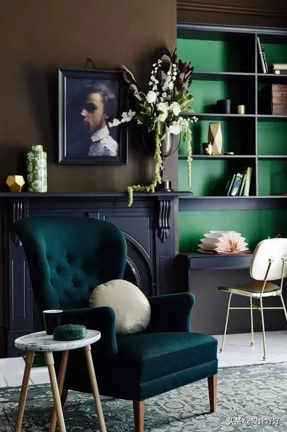 深色是什么颜色，深色家具适合什么颜色墙（装修选择深色系，高级、静谧）