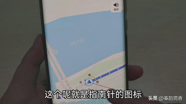 怎么在地图上看指南针，地图上的指南针图标（再也不怕迷路了）