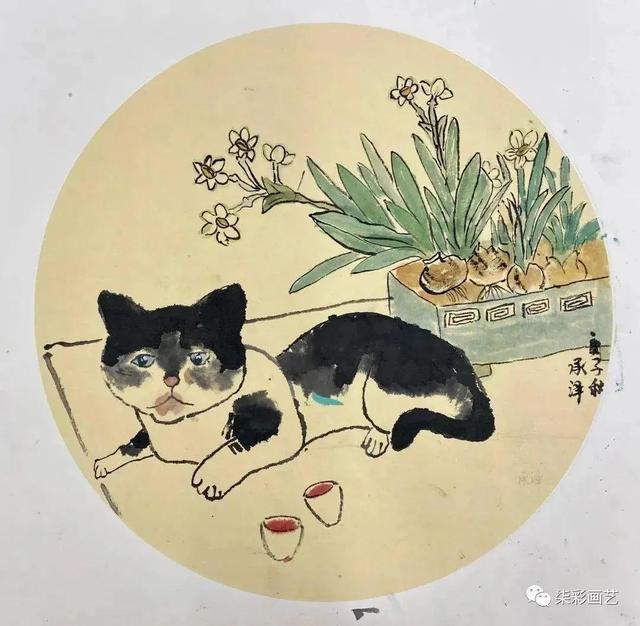 小孩画画简单图片大全，小孩画画简单图片大全步骤图片（50种儿童水墨国画范画分享）