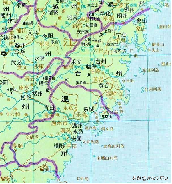 台州有哪些地方以前是属于温州的，了解浙江省台州市从古到今的历史变迁