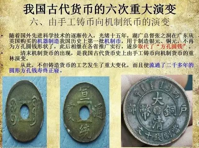 从古至今的钱币的顺序图片，从古至今的钱币顺序图（钱币发展图）