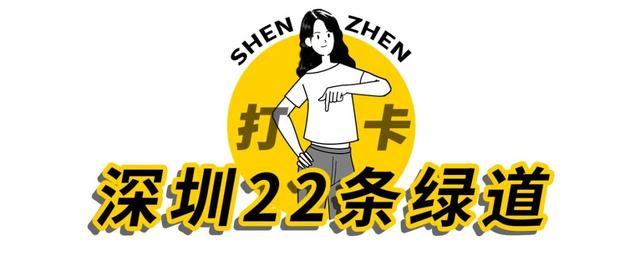 深圳有哪些好玩的地方，深圳有哪些好玩的地方及美食街（深圳这22条绿道，真的美）