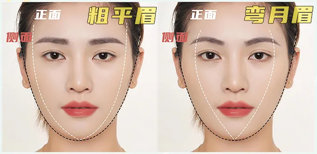 适合大圆脸的眉毛，圆脸大眼适合什么眉毛（效果堪称\