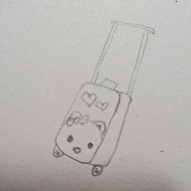 宝箱怎么画好看，宝箱怎么画好看的（做个会画画的宝藏女孩之拉杆箱）