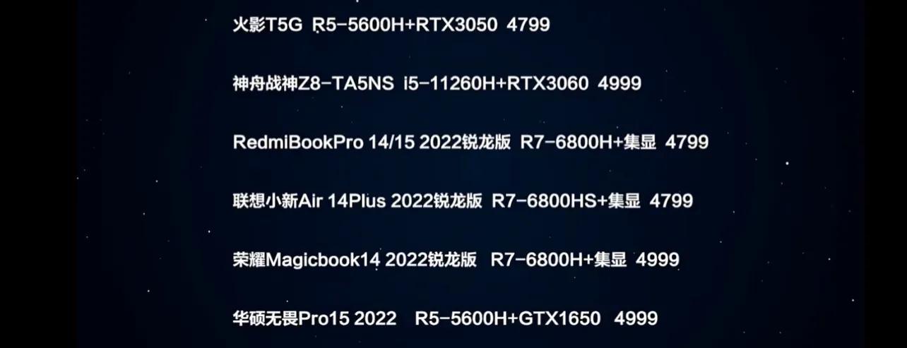 4000以内最强游戏笔记本电脑（2022最值得入手的笔记本推荐）