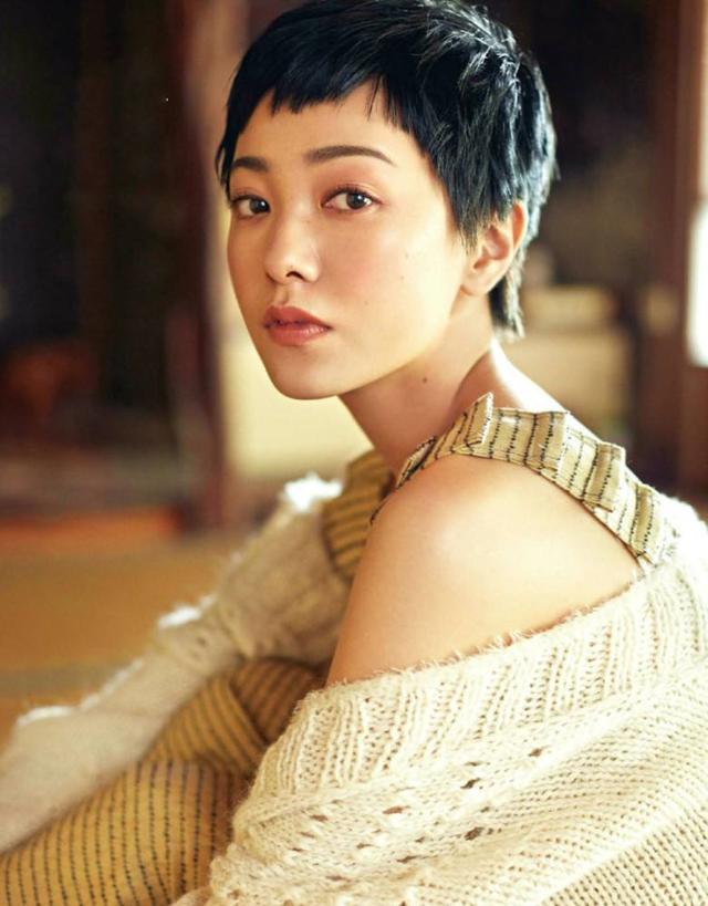孙俪的各种短发发型，留短发很美的6位女星