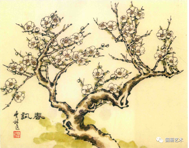 梅花怎么画简单又好看，梅花简笔画怎么画（图文教程——梅花基本画法）