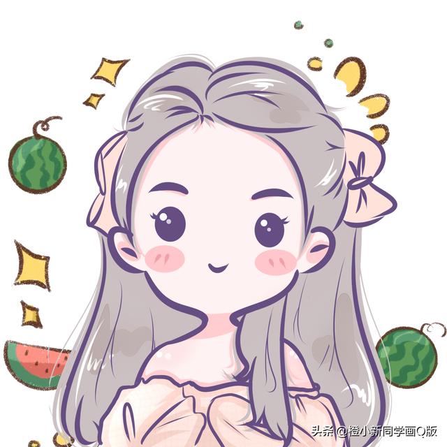 浪妹。，微信头像，浪妹。（乘风破浪3小姐姐简笔画小头像来一波）