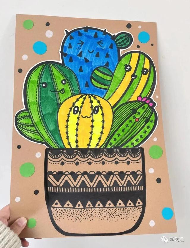 画画画什么最好看，教我们画全国最好看的简笔画（简单又好看才是最棒的教学素材）