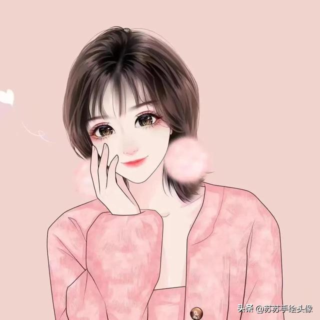 超仙气的卡通小姐姐，微信头像，超仙气的卡通小姐姐（优雅大方好看的女生动漫头像）
