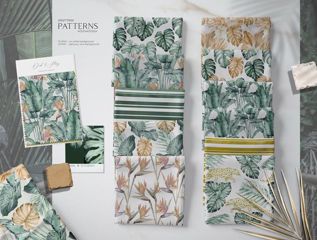 滴水观音价格，北欧插画丨梦幻般的热带雨林（滴水观音价格1.5米）