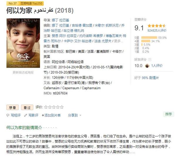 何以为家电影简介，何以为家是哪国电影（9.1分必看电影“何以为家”）