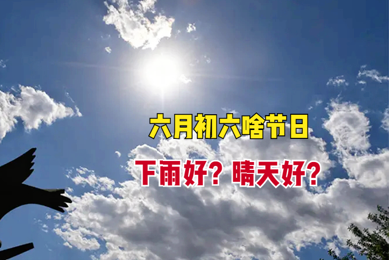 六月六是什么节日？下雨好还是晴天好？