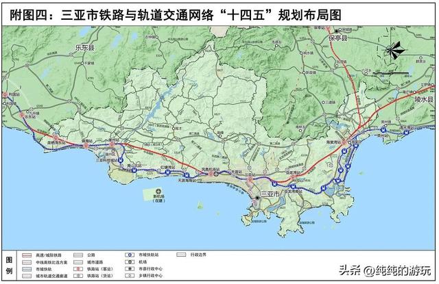 海口高铁路线表海南省规划中两条城际铁路以及田字形高铁的线路走向