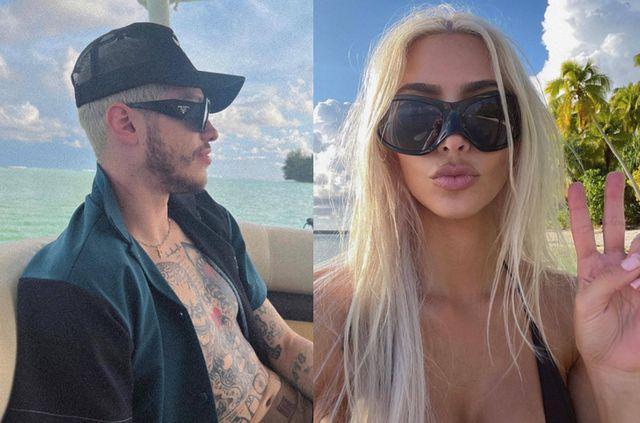 欧美真人情侣头像微信，欧美真人情侣头像（金卡戴珊与男友甜蜜度假）