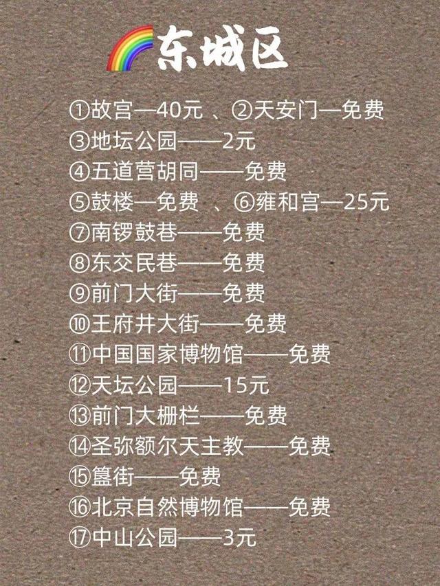 北京旅游超全旅游攻略