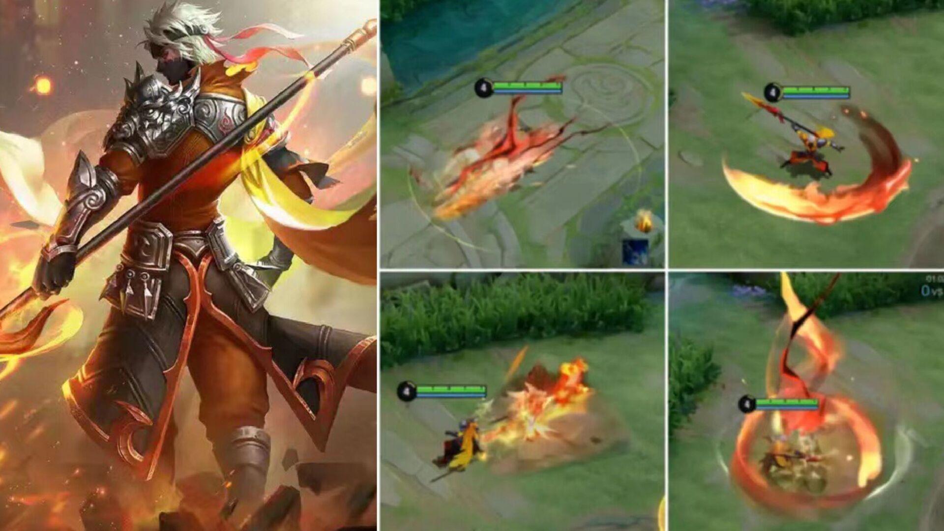 赵云的这款炎影皮肤会在后面也得到重做升级的原因很简单,那就是这款