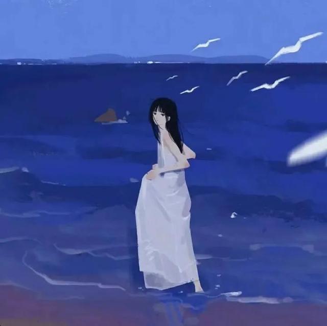蓝色系女生头像意境气质，头像女生简单气质蓝色系微信（第一眼惊艳的蓝色系女生头像）