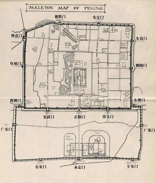 北京在哪个方向，北京在天津的什么方向（北京城为何不是完全正南正北）