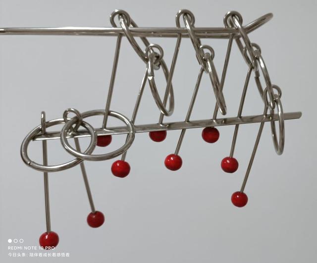 九连环怎么装上，九连环怎么装上去的视频（九连环第一百七十八步——学会即传承）