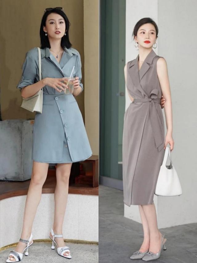 女生夏天穿的裙子，夏天女生穿什么裙子好看（夏天还是最适合穿“裙子”）