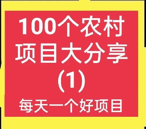 50个适合乡镇做的生意有哪些，100个适合乡镇做的生意