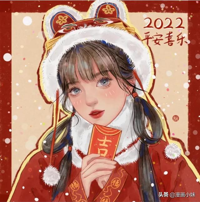 今年最火的闺蜜头像，最近超火闺蜜头像微信（2022新年喜庆好运的闺蜜头像来了）
