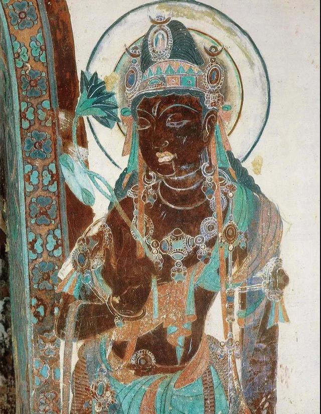 敦煌壁画图片大全，敦煌飞天壁画高清图（敦煌壁画对于中国画坛的影响）