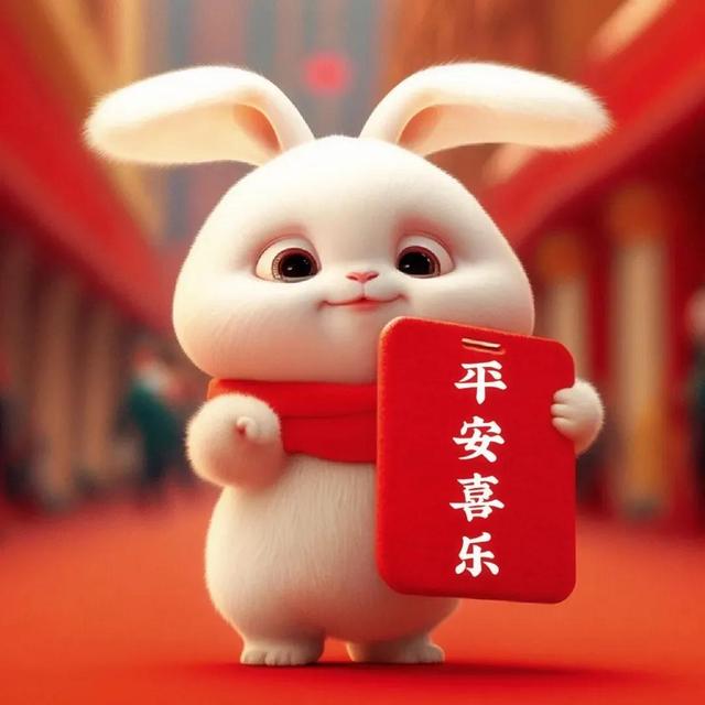 微信头像2023卡通兔子头像，2023萌兔头像