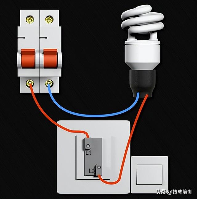 双开双控开关接线图，双开双控开关接线图解（单控、双控、三控开关怎么接线）