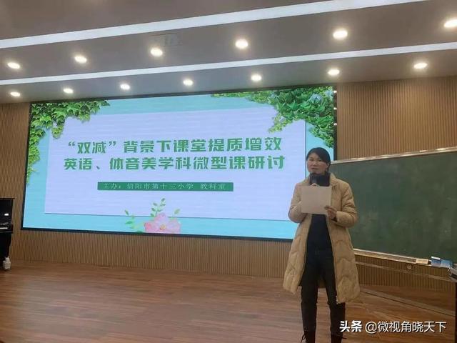 玩转微课 助力课堂，微课教学设计优秀模板（信阳市第十三小学）