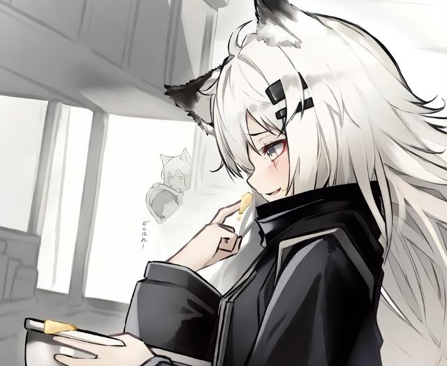 能天使明日方舟，明日方舟干员图鉴能天使（怪猎联动关卡的最强输出手）