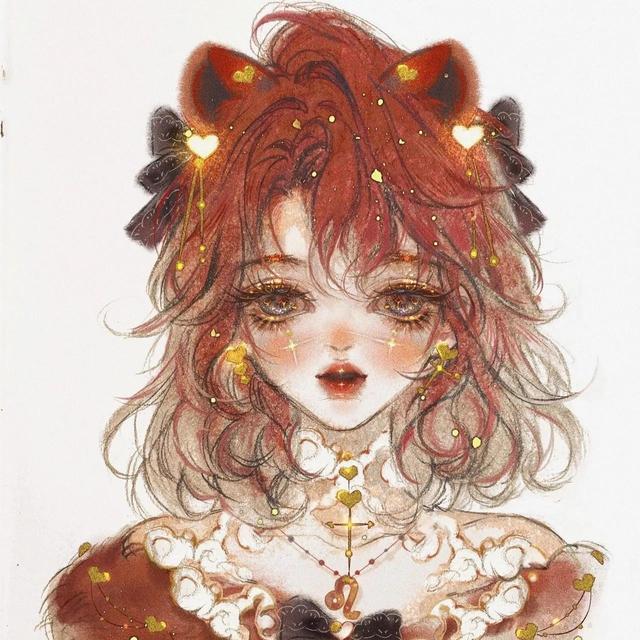 多热烈的白羊，微信头像，多热烈的白羊（十二星座手绘头像）