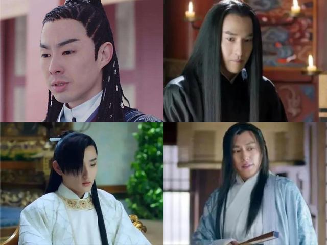 古代男子发型图解，中国古代男子发型（早期古装美男只服这8位）