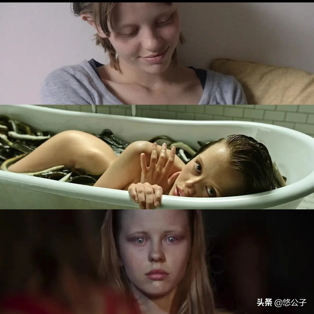 女演员高斯婚纱照图片，明星高定婚纱照（好莱坞90后非主流美女——米娅·高斯）