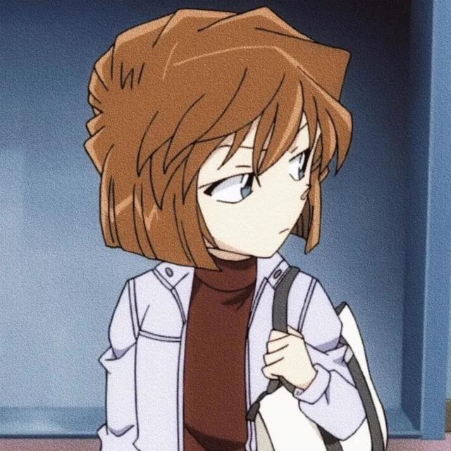 名侦探柯南里面的小哀头像，100张灰原哀头像合集