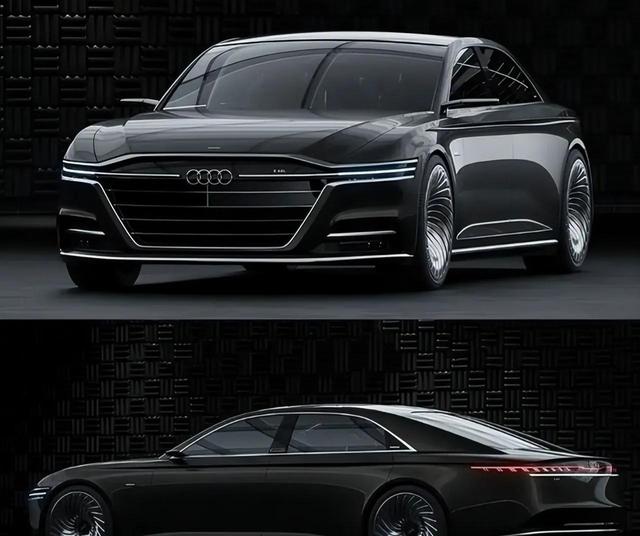 奥迪a8lw12，全新奥迪a8lw12评测（网友：看着比奔驰S气场足）