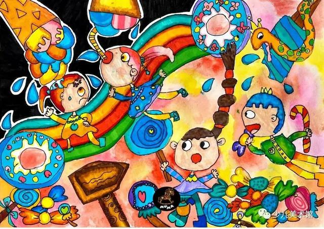 好看图.，好看图片头像女生（创作必备素材——61张主题儿童画）