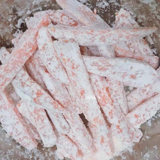 甘梅地瓜条的做法，甘梅地瓜条半成品做法（“离谱的食物搭配”）