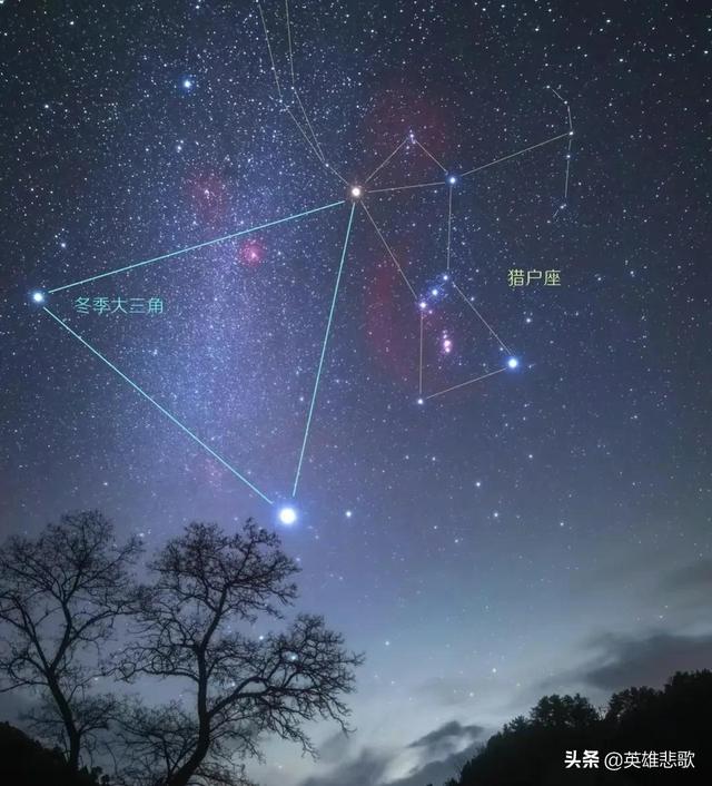 在以前的農村,三星遠比夜空中的北極星,北斗星,天狼星,牛郎織女星有名