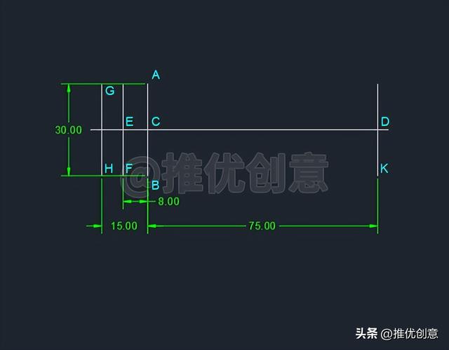 简单的cad制图，cad简单绘图教程（按照大步骤来绘图）