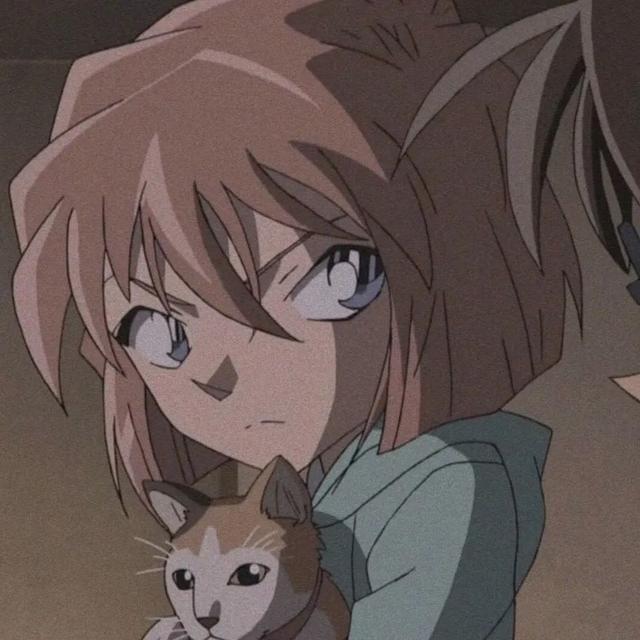 名侦探柯南里面的小哀头像，100张灰原哀头像合集