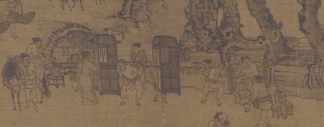 清明上河图鉴赏，清明上河图作者是谁是哪个朝代的（《清明上河图》100个高清细节欣赏）