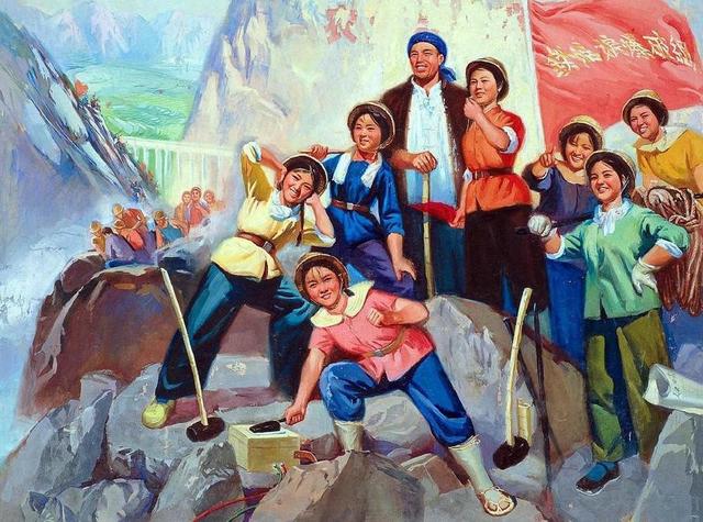 建国七十周年画，建国70周年（20张70年代怀旧挂画欣赏）