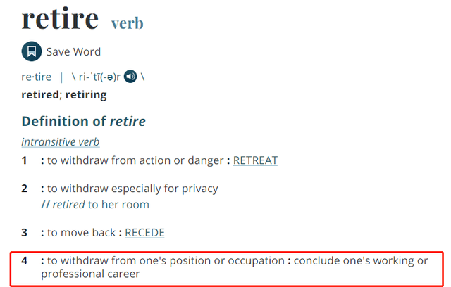 retire的名词，retire（羽生结弦正式宣布退役）