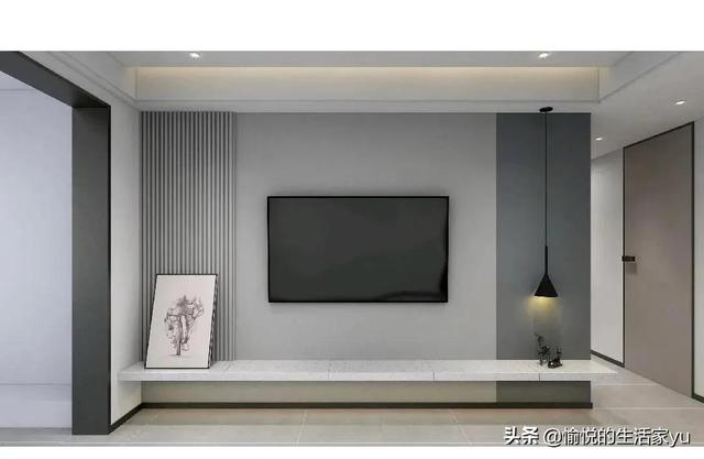 电视墙装修效果图2022新款，漂亮电视墙（2022年现代风格流行的40种电视墙新款做法）