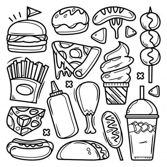 卡通画图片大全可爱，可爱卡通简笔画，微信头像（初学者必学的一组卡通简笔画）